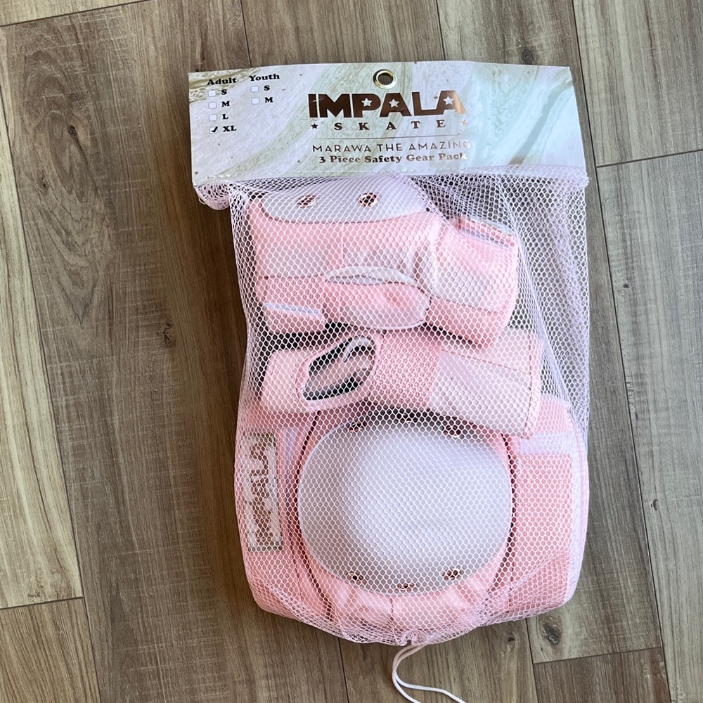 Impala Skate Pink Safety Gear Set